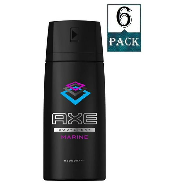 overtuigen Seminarie struik Axe Body Spray Deodorant Marine 150 Ml (Pack Of 6) - Walmart.com