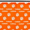 thumbnail image 6 of Clemson Tigers Printed Shower Curtain Cover - 70" x 72", 6 of 7