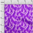 thumbnail image 1 of oneOone Georgette Viscose Purple Fabric Florals Diy Clothing Quilting Fabric Print Fabric By Yard 42 Inch Wide-8Q4, 1 of 4