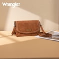 thumbnail image 2 of Wrangler Crossbody Bag for Women Small Wallet Purse RFID Blocking Clutch Phone Purse, Brown, 2 of 7