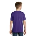 thumbnail image 2 of "Sport Tek Boy's PosiCharge Competitor Cotton Touch Tee, Purple, Large", 2 of 3