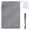 Grey, variant on Reusable Erasable Whiteboard Notebook, Portable Dry Erase Notebook for Home, Office & School, Dry Erase Notepad Set, Pink, 9.36*6.55 inch, By Preplabs