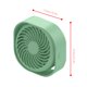 thumbnail image 2 of Ventilador de refrigeración de escritorio Tablero de mesa con USB de bajo ruido 3 engranajes Mini ventilador eléctrico para el hotel de oficina en casa, verde Advancent HA5879-04B, 2 of 6