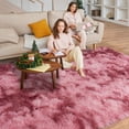 thumbnail image 2 of Shag Area Rugs for Living Room 9'X12', Soft and Fluffy Shaggy Carpet for Pets, Machine Washable Floor Rugs for Living room, 2 of 7