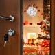 thumbnail image 4 of Muñecas Círculo Corona De Mimbre Con Alas Árbol De Navidad Colgante Creativo Adorno Colgante Para Puerta Delantera Decoración Del Hogar Advancent HA044564-02, 4 of 6