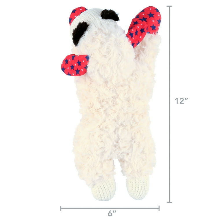 Multipet Patriotic Lamb Chop Dog Toy Size 10.5 Walmart