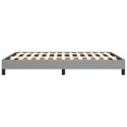 thumbnail image 4 of vidaXL Bed Frame Light Grey 137x190 cm Full Fabric, 4 of 6