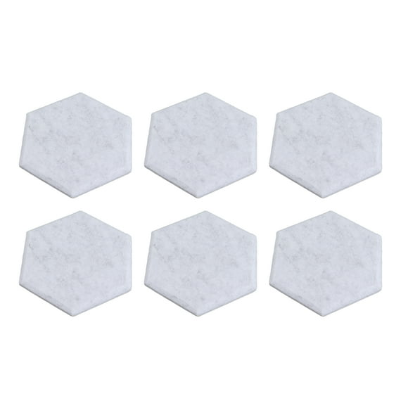 Panel absorbente de sonido NikouMX Paneles acústicos hexagonales 12 piezas de fieltro