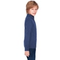 thumbnail image 4 of Arshiner Boy's Cable Knitted Sweater Half Zip Lightweight Casual Pullovers, 4 of 6