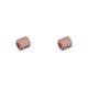 thumbnail image 2 of Minnieouse Accesorio hexagonal de cuentas de cobre para doméstico en manualidades Blanco Hao Rosa Blanco Hao Rosa 2piezas Minnieouse CBP277673, 2 of 6