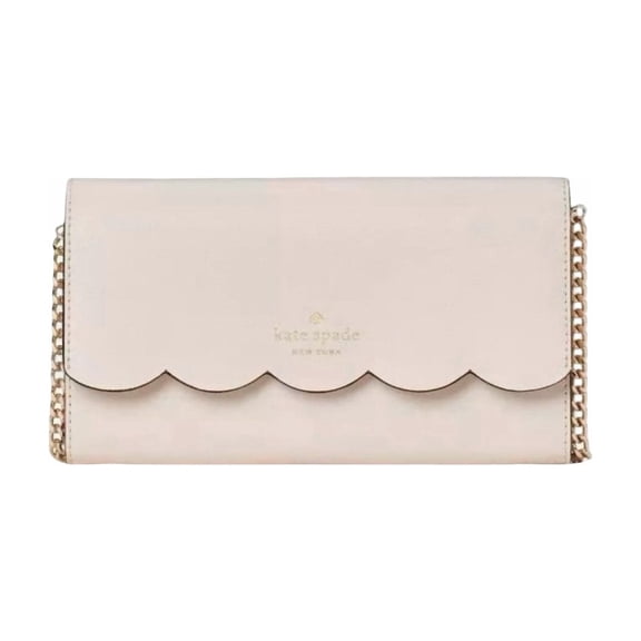 Kate Spade New York Women’s Gemma Smooth Leather Wallet on a Chain Crossbody Bag