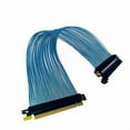 thumbnail image 2 of PCIE 4.0 X16 GPU Graphics Card Extension Cable PCI-E 4.0 32GB/S 12PIN Silver-Plated Cable for 3090 Graphics Card, 2 of 5