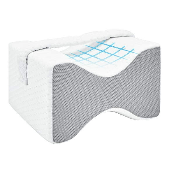 Almohada de rodilla UJPFEO para adultos que duermen de lado, alivia la ciática