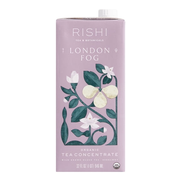 Rishi London Fog Tea Concentrate 32 oz. Pack of 3
