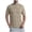 Khaki, variant on GUZOM Mens Camo Print Short Sleeve Performance T-Shirt Quick Dry Moisture Wicking Lightweight Breathable Workout Gym Hiking Fishing Hunting Active Black,Size M
