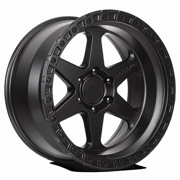 Lock Off-Road Olympus Matte Black with Matte Black Ring 9-17