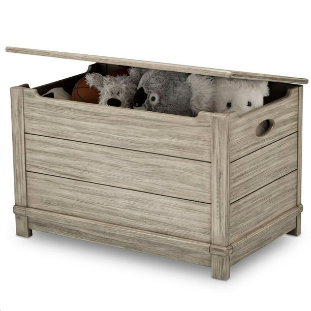 Delta Children Monterey Farmhouse Kids Bedroom Hope Chest Toy Box