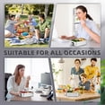 thumbnail image 7 of UPTRUST  4 PCS Stainless Steel Bento Box 550ml, Metal Lunch Box Food Containers, Steel Lunch Container for Home, Work, Camping, 7 of 7