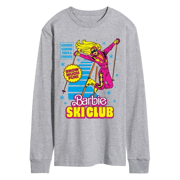 Barbie - Barbie Ski Club - Men's Long Sleeve Graphic T-Shirt