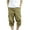 Yellow, variant on fartey Mens Plus Size Cargo Capri Pants Baggy Comfy Multi Pockets Workout Crop Pants With Button Zipper Cropped Pants Lounge Hiking Fishing Sports Below Knee Cargo Shorts, M-5XL