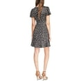 thumbnail image 2 of MICHAEL Michael Kors Womens Animal Print Mini Shift Dress, 2 of 2