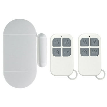 Tuya Wireless Smart Door Window Sensor Alarm Remote Control Operation Burglar Alarm for Home Door Window Dual Remote