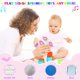 thumbnail image 5 of Juguetes giratorios con ventosa para bebés, 3 piezas, juguetes con sonajero, juguetes para trona, juguetes sensoriales para bebés, juguetes giratorios para ventanas para niños pequeños, 5 of 6