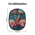 thumbnail image 3 of Pofeuu Romantic Flamingo Pair Print Silicone Pot Mat Mitten With Hanging Loop Heat Resistant Oven Mitts Non-Slip Bbq Baking Smoking Potholders, 3 of 7
