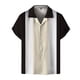 thumbnail image 1 of Camisas Casuales Para Hombre Camisa de manga corta con estampado digital 3d de ocio de tendencia de moda de playa de turismo de vacaciones de verano para hombres (Beige, 4XL), 1 of 2