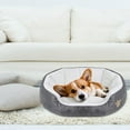 thumbnail image 4 of PinkSheep Camas para Perros Pequeños, Cama para Cachorros, Cama para Gatos y Mascotas con Cojín Extraíble para Perros y Gatos de Interior, Gris, 4 of 7