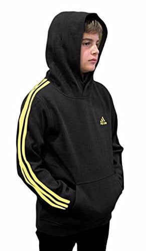 adidas hoodie black and yellow