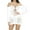 White, variant on Women's Sexy Strapless Bodycon Hollow Out Mesh Dress Sleeveless Mini Skirt