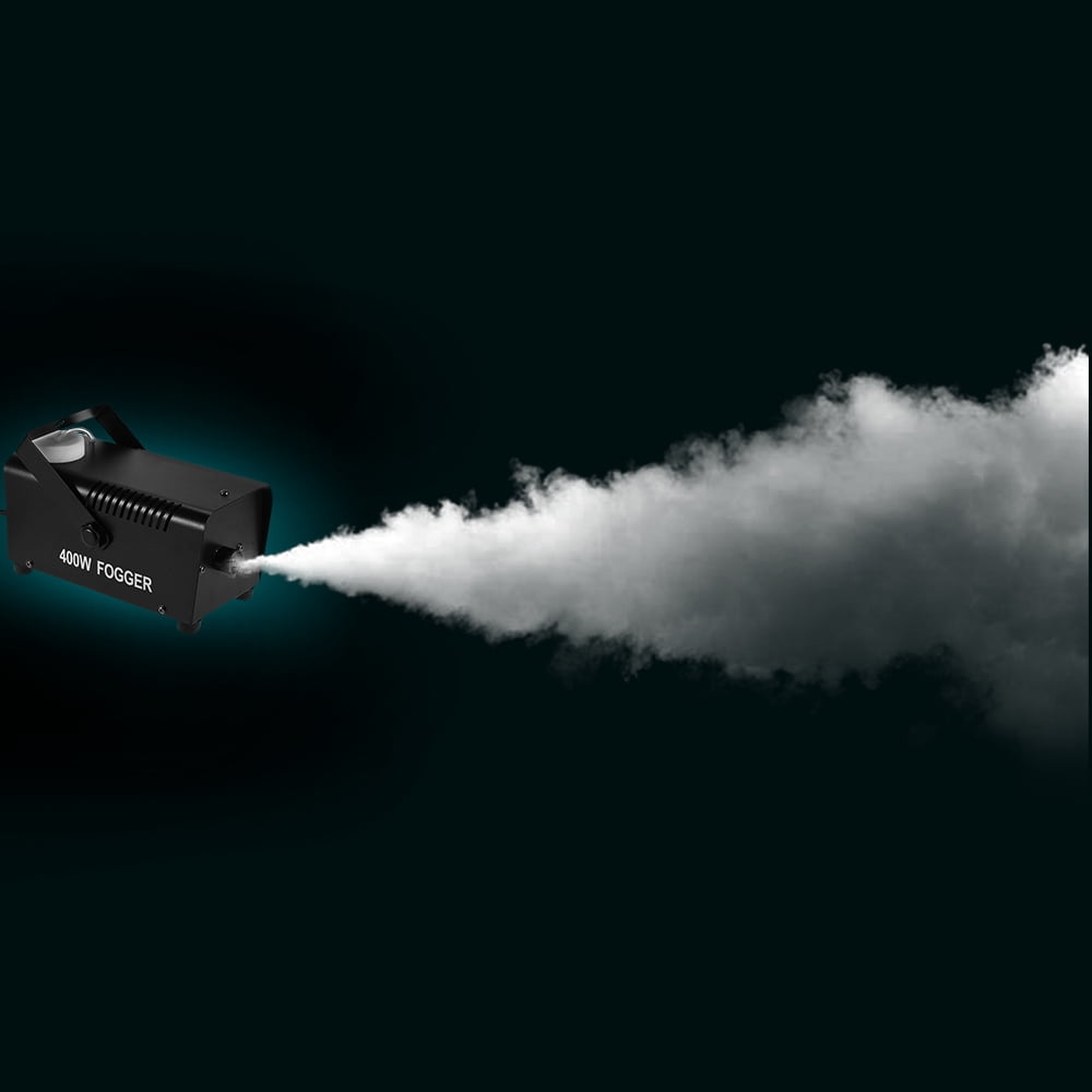 Wireless 400 Watt Fogger Fog Smoke Machine with Remote Control for