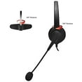 thumbnail image 2 of Hands-Free Kit For Call Centers, Corded 4-Pole Rj9 Crystal Headset, Headphones With Microphone For Telephone Sales, Telephone Advice, Insurance, Banks, Telecom Operators, 2 of 4
