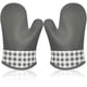 thumbnail image 1 of Guante de silicona resistente al calor para horno, guantes para horno, guantes para horno, guantes aislantes, guantes de cocina gruesos para barbacoa, guantes de cocina profesionales, 1 par, 1 of 8