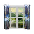 thumbnail image 3 of BSDHOME Monster Attack Lighthouse Window Curtain Kitchen Curtain 26x39 inches (Two Pieces), 3 of 3