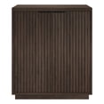thumbnail image 6 of Evelyn&Zoe Modern/Contemporary 28" Wide Alder Brown Accent Cabinet, 6 of 7