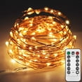 thumbnail image 1 of Cadena de luces Twinkle Star, 10 m, 100 LED, cable de cobre blanco cálido, 1 of 6