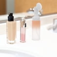 thumbnail image 2 of Miangastore 1 Set Portable Mousse Bottle With Brush Pump For Facial Wash Refillable Pet Dispenser Gradient Design, 2 of 9