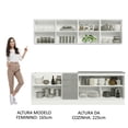 thumbnail image 4 of Cocina Integral Completa Modular Madesa Lux 240cm BG 05, 4 of 9
