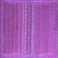 thumbnail image 1 of Ahgly Company Indoor Square Abstract Purple Modern Area Rugs, 7' Square, 1 of 4