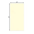 thumbnail image 2 of Off White 20x40 Uncut Art Mat Board - No Opening - 10 Mats, 2 of 7