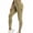 Army Green women high waisted leggings a1, variant on Cagogo Women's High Waisted Stretch Slim Fit Leggings Long Pants Casual Sporty Workout Gym Yoga Activewear Trousers Running Lounge Athletic Bottoms, Army Green L
