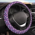 thumbnail image 5 of Susaid Skull mushroom colorful cute Print Elastic Car Steering Wheel Cover, 15 Inches Breathable Vehicle Steer Wheel Protector, Universal for SUV, Truck, 5 of 6