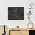 thumbnail image 6 of Lsque Abstract Black And White Waves Print Wall Art – Decorative Picture for Living Room, Bedroom, and Office (Horizontal), 6 of 6