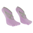 thumbnail image 2 of Unique Bargains 1 Pair Yoga Five Toe Socks Durable Short Cross-Strap Socks for Women Purple, 2 of 6