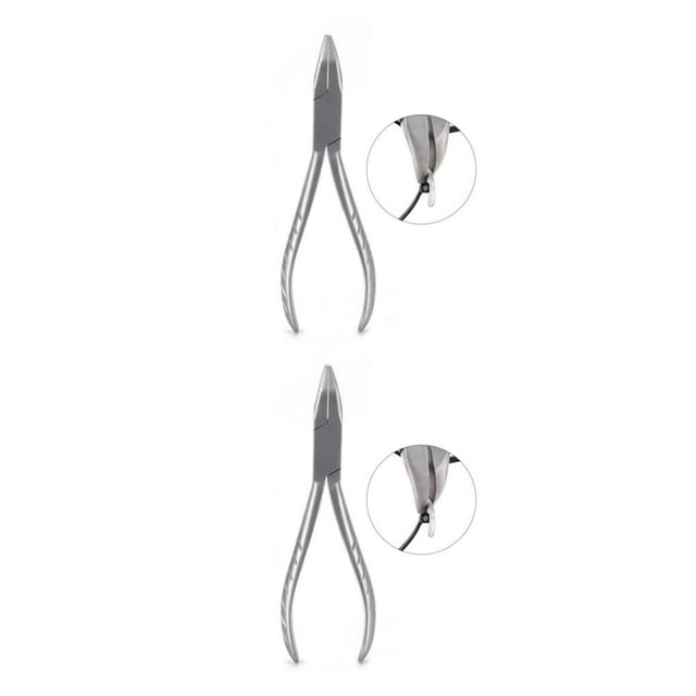 maskred Eyeglasses Frame Pliers Multi-Purpose for Optician Pad Bridge Glasses YG1004 Approx. 15.5x5cm 2Set