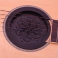 thumbnail image 3 of Tholdsy Cubierta de orificio de sonido de guitarra, tapón amortiguador débil de silicona, asistente de instrumentos acústicos, tapas Cables de audio/vídeo Negro, 3 of 6