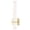 Brushed Gold, variant on WS84218-BK-Kuzco Lighting-Nepal - 18W LED Wall Sconce-18 Inches Tall and 2.38 Inches Wide-Black Finish