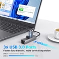 thumbnail image 4 of Adaptador USB-C a Ethernet WALNEW Gigabit para Mac/PC/teléfono, 4 of 7